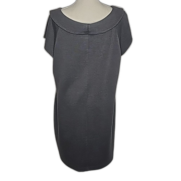 Dress by Evan-Picone Shift Gray Size 16 - Picture 3 of 5